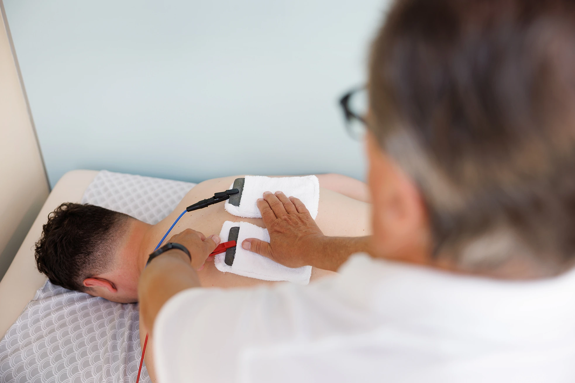 Elektrotherapie bei Physita